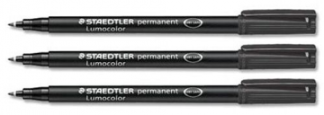 Staedtler lumocolor permanent pen 1 mm317 9 m line