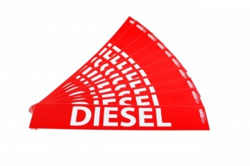 Verkoop sticker diesel